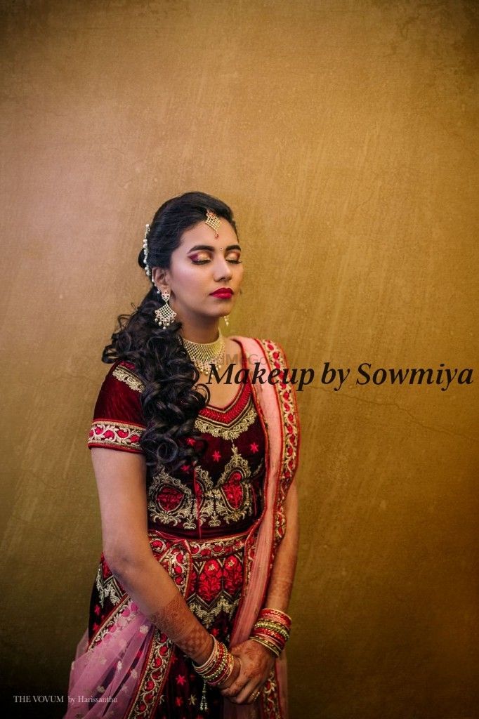 Photo From bride Iswrya - By Makeup by Sowmiya