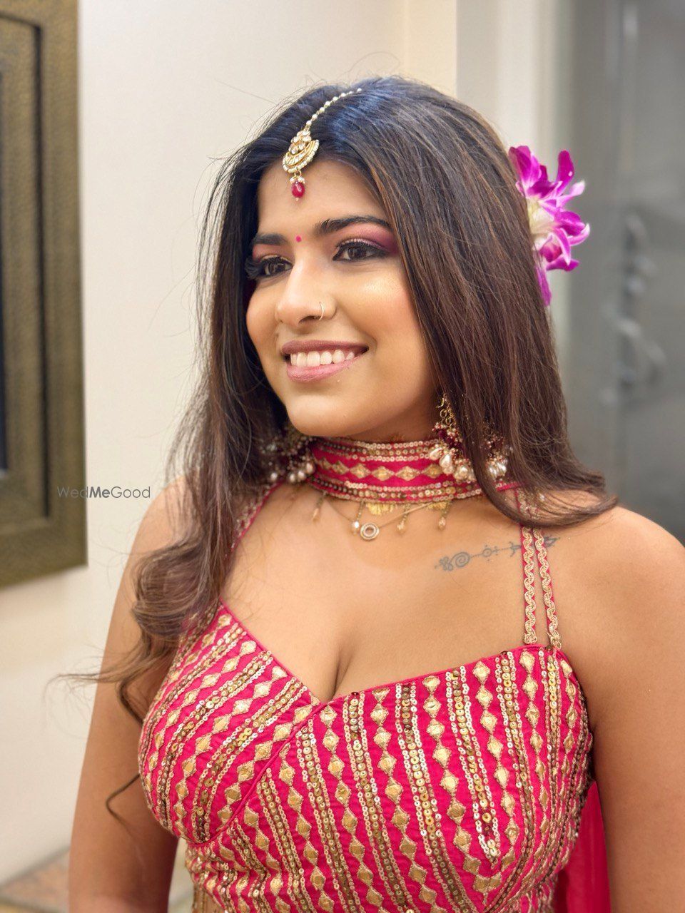 Photo From "Modern Royalty Meets Desi Glam – Her Smile Says It All!" - By Tanya's L'Oreal Salon