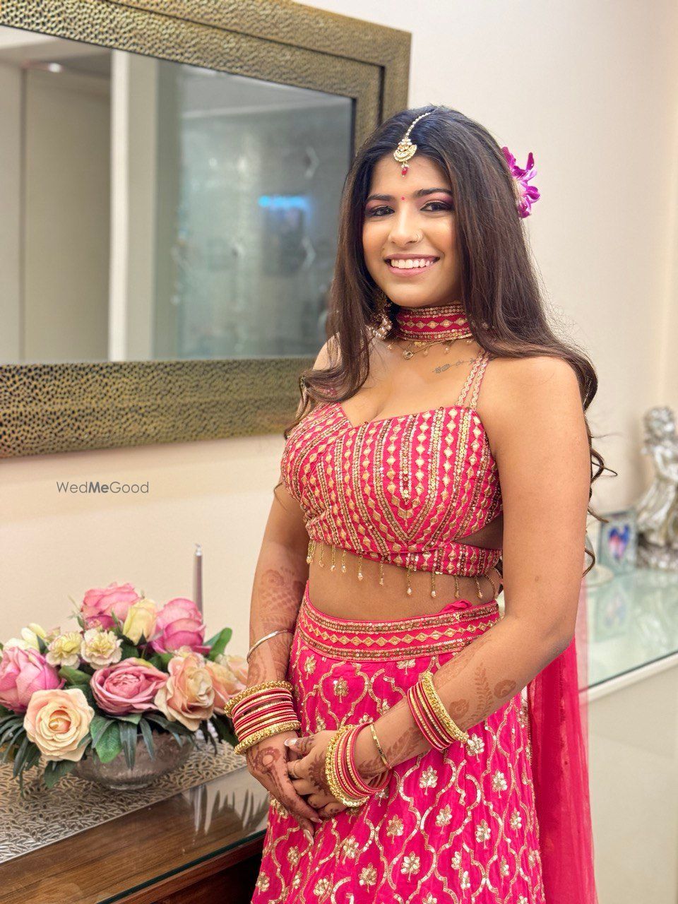 Photo From "Modern Royalty Meets Desi Glam – Her Smile Says It All!" - By Tanya's L'Oreal Salon