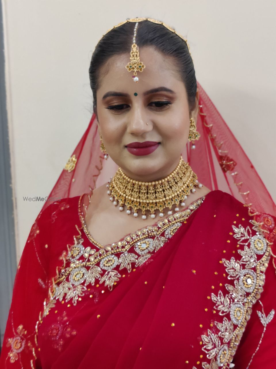 Photo From "Regal Radiance: A Timeless Nepali Bride in Crimson Elegance" - By Tanya's L'Oreal Salon