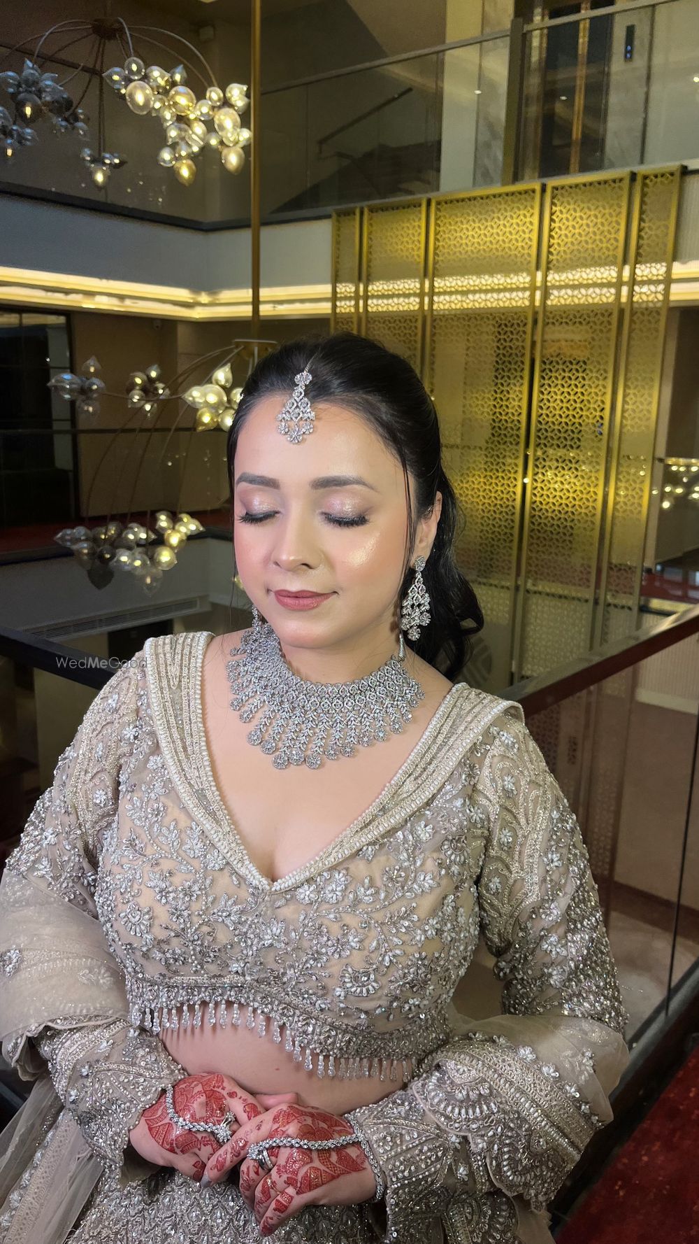 Photo From Engagement Bride Isha? - By Mitra Makeovers