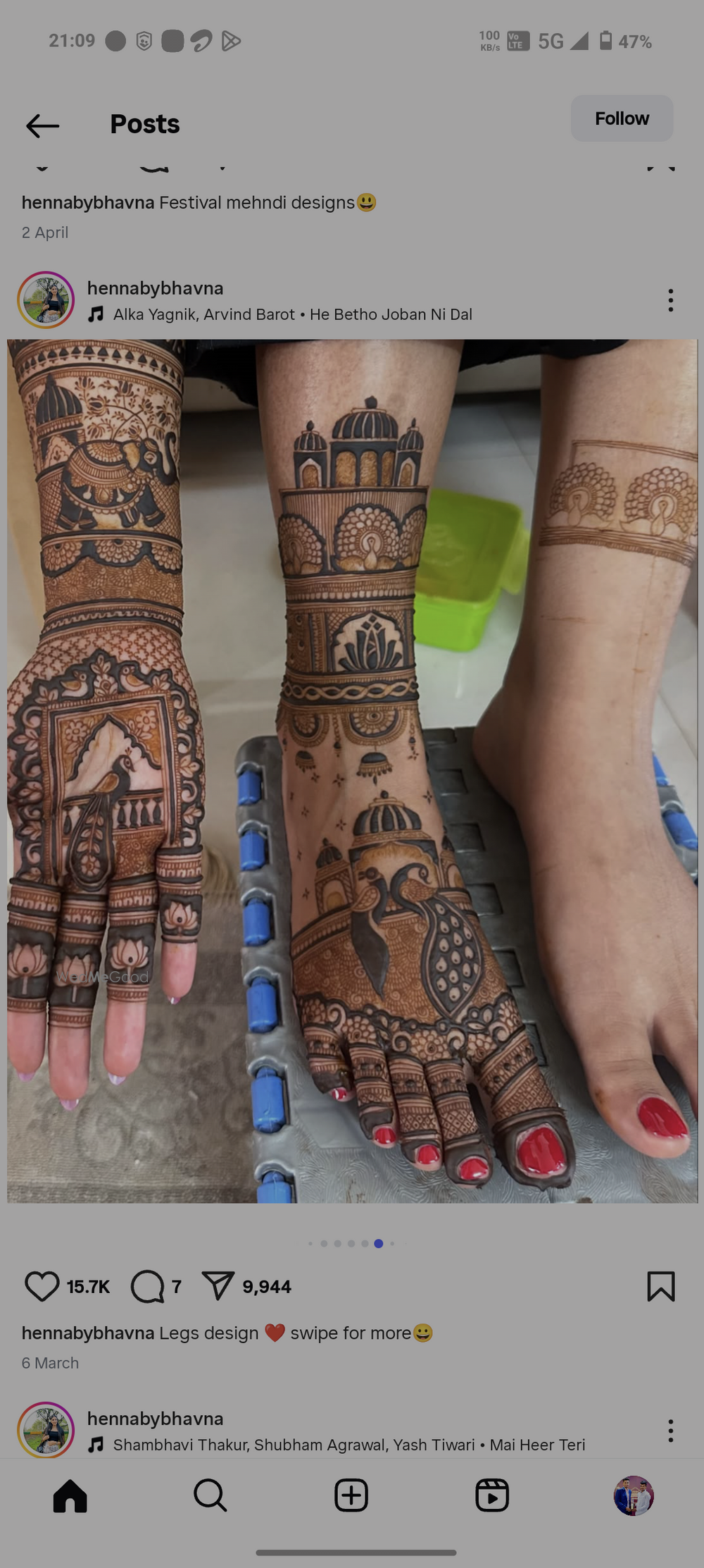 Photo From MY PERFORMANCE BRIDAL MEHNDI 2025 - By Professional Shah Mehandi Art