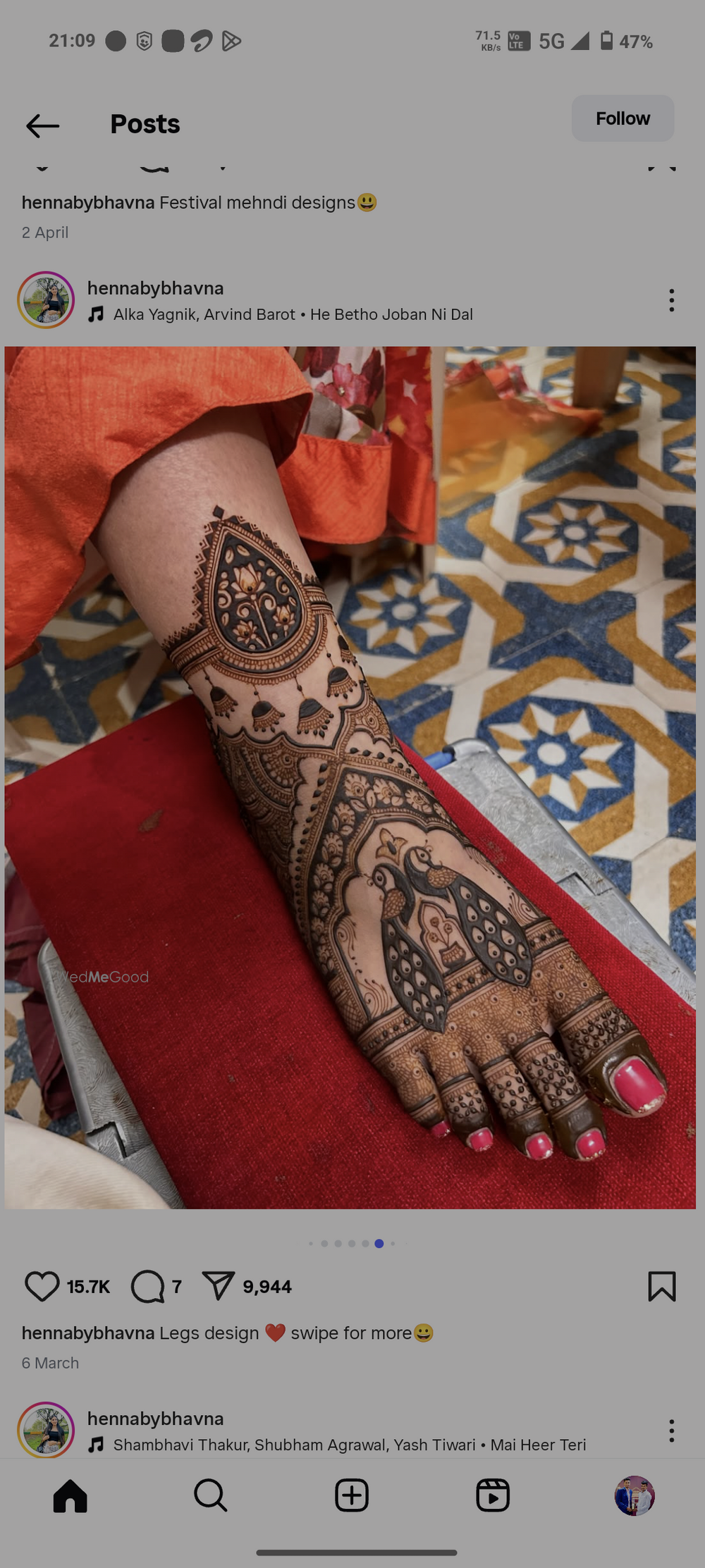 Photo From MY PERFORMANCE BRIDAL MEHNDI 2025 - By Professional Shah Mehandi Art