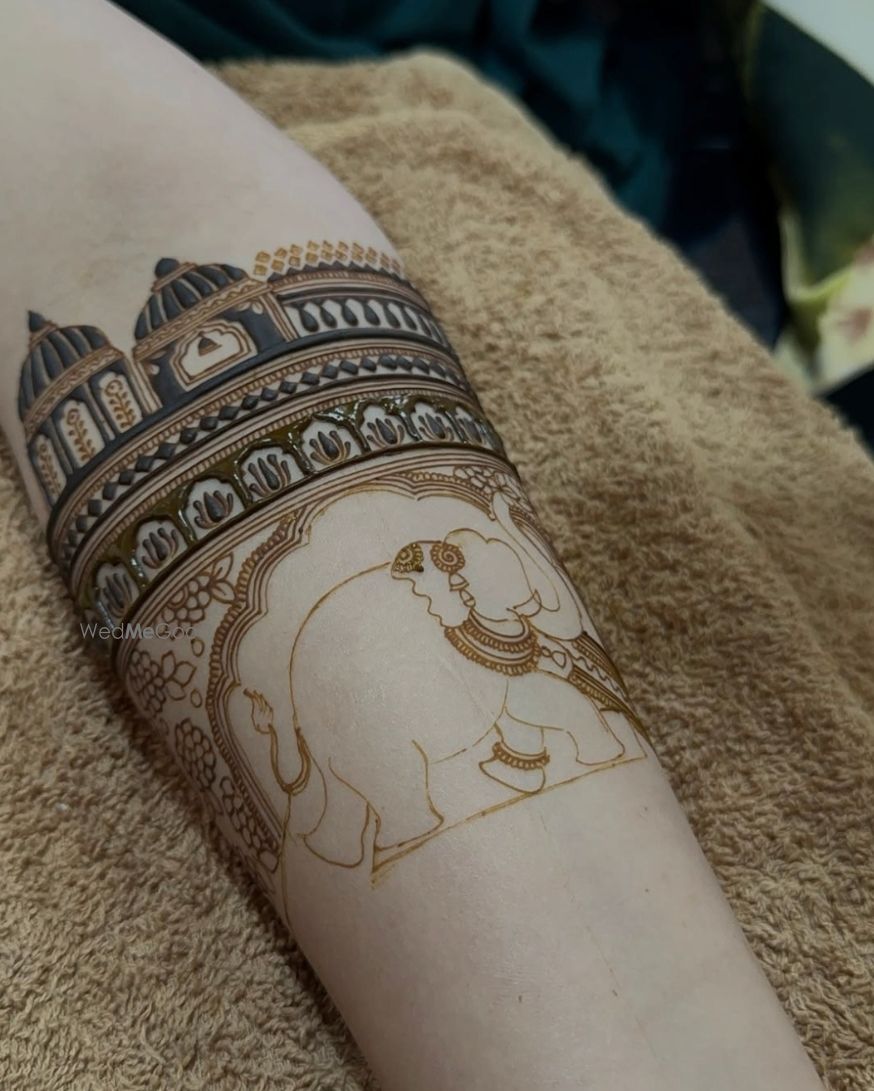 Photo From Elegant Bridal Mehndi Portrait 2025 - By Professional Shah Mehandi Art