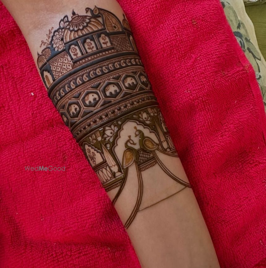 Photo From Elegant Bridal Mehndi Portrait 2025 - By Professional Shah Mehandi Art