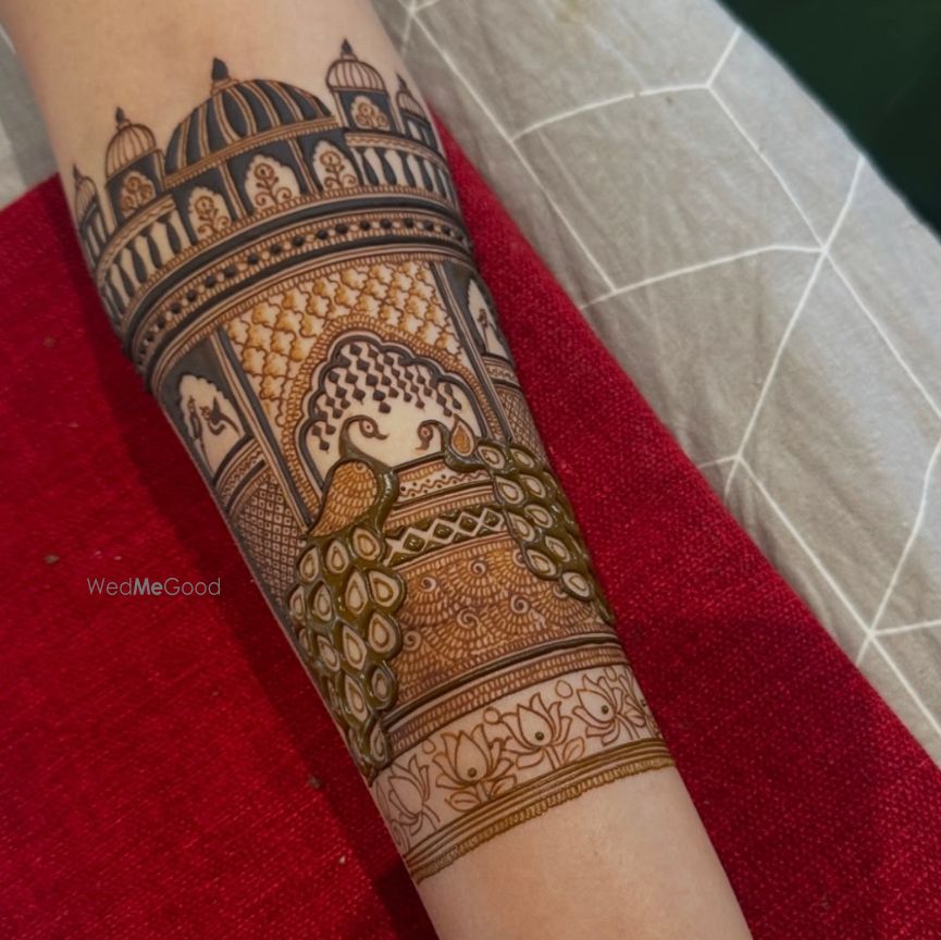 Photo From Elegant Bridal Mehndi Portrait 2025 - By Professional Shah Mehandi Art