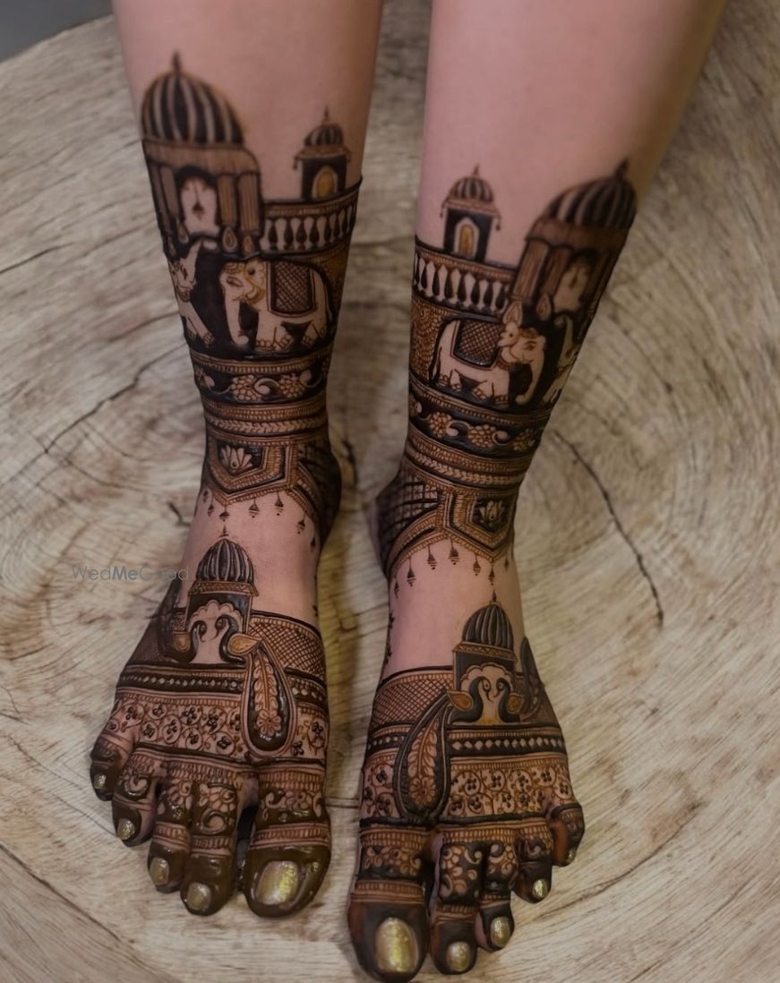 Photo From LEGS INCLUDING DESIGN 2025 - By Professional Shah Mehandi Art