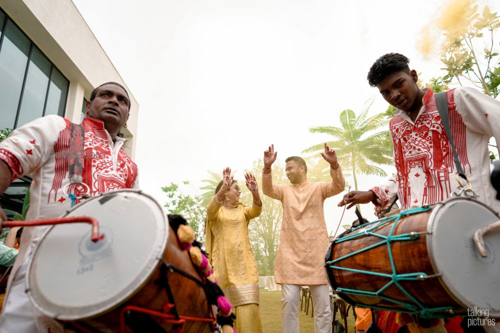Photo From AKANKSHYA & AKASH HALDHI - By Talking Pictures Wedding Photography