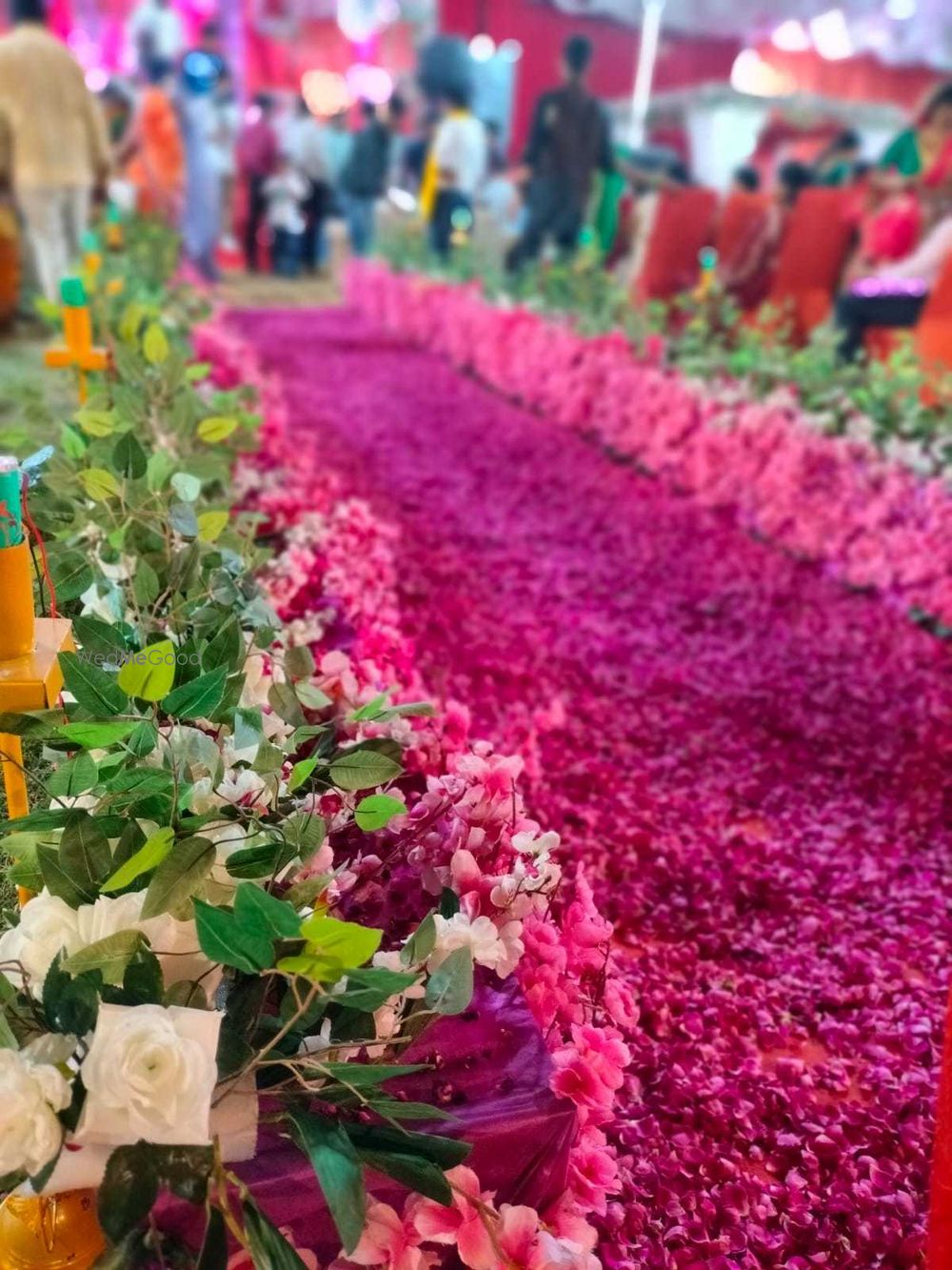 Photo From Rose Petal Entery Theme - By Shree Krishna Decor & Events 
