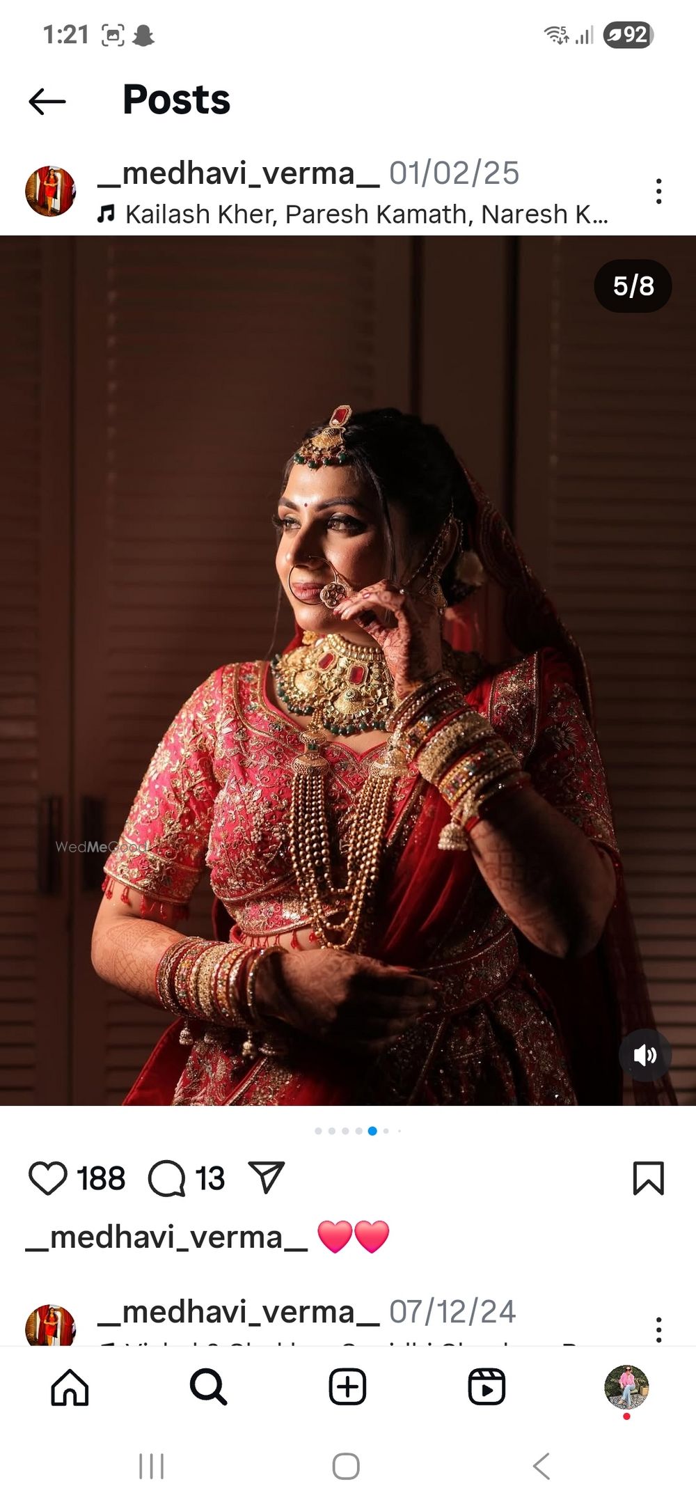 Photo From beautiful bride medhavi - By Simran Khanna Makeovers
