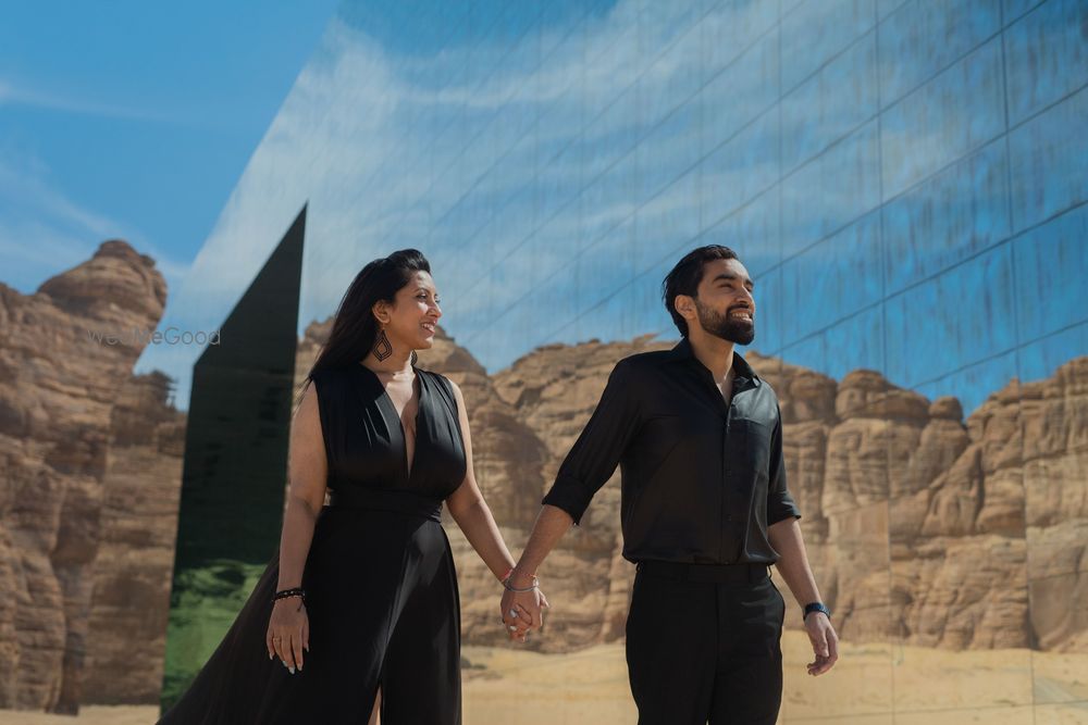 Photo From Anju & Mohit’s Exotic Pre Wedding in Al Ula, Saudi Arabia - By Moments by Draw