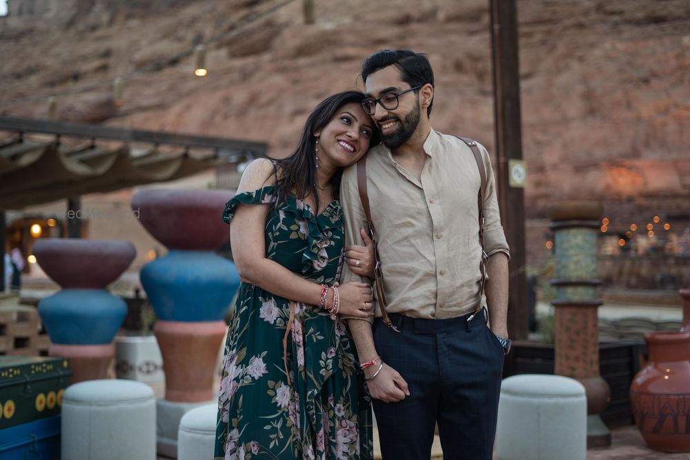 Photo From Anju & Mohit’s Exotic Pre Wedding in Al Ula, Saudi Arabia - By Moments by Draw