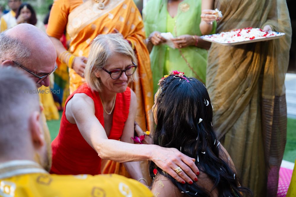 Photo From Jahanvi & Paul’s Haldi - By Moments by Draw