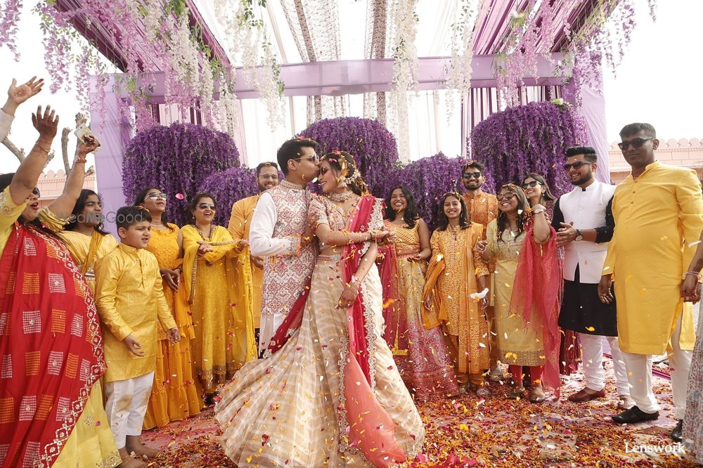 Photo From haldi bride - By Simran Khanna Makeovers