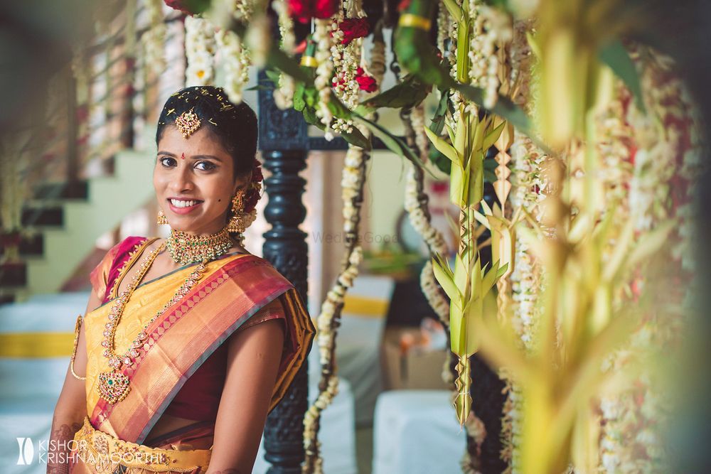 Photo of Stunning south indian bridal portrait