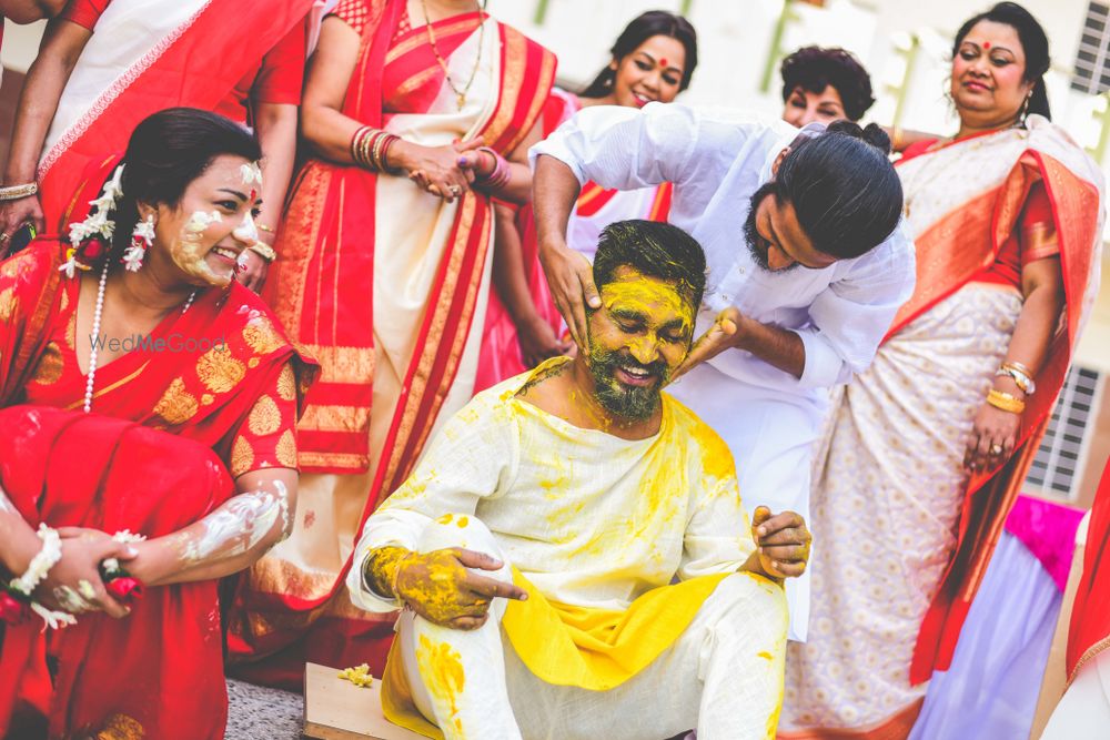 Photo From When Abhishek gets his Haldhi massage - By Studio Cameraon