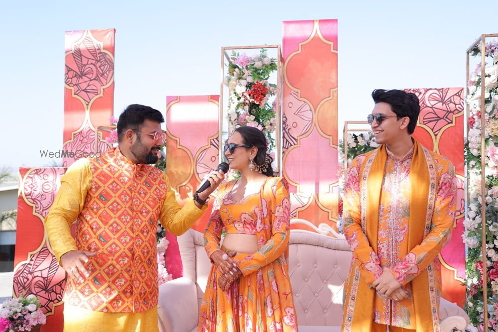 Photo From Haldi Taj Goa - By Anchor Aman Agrawal