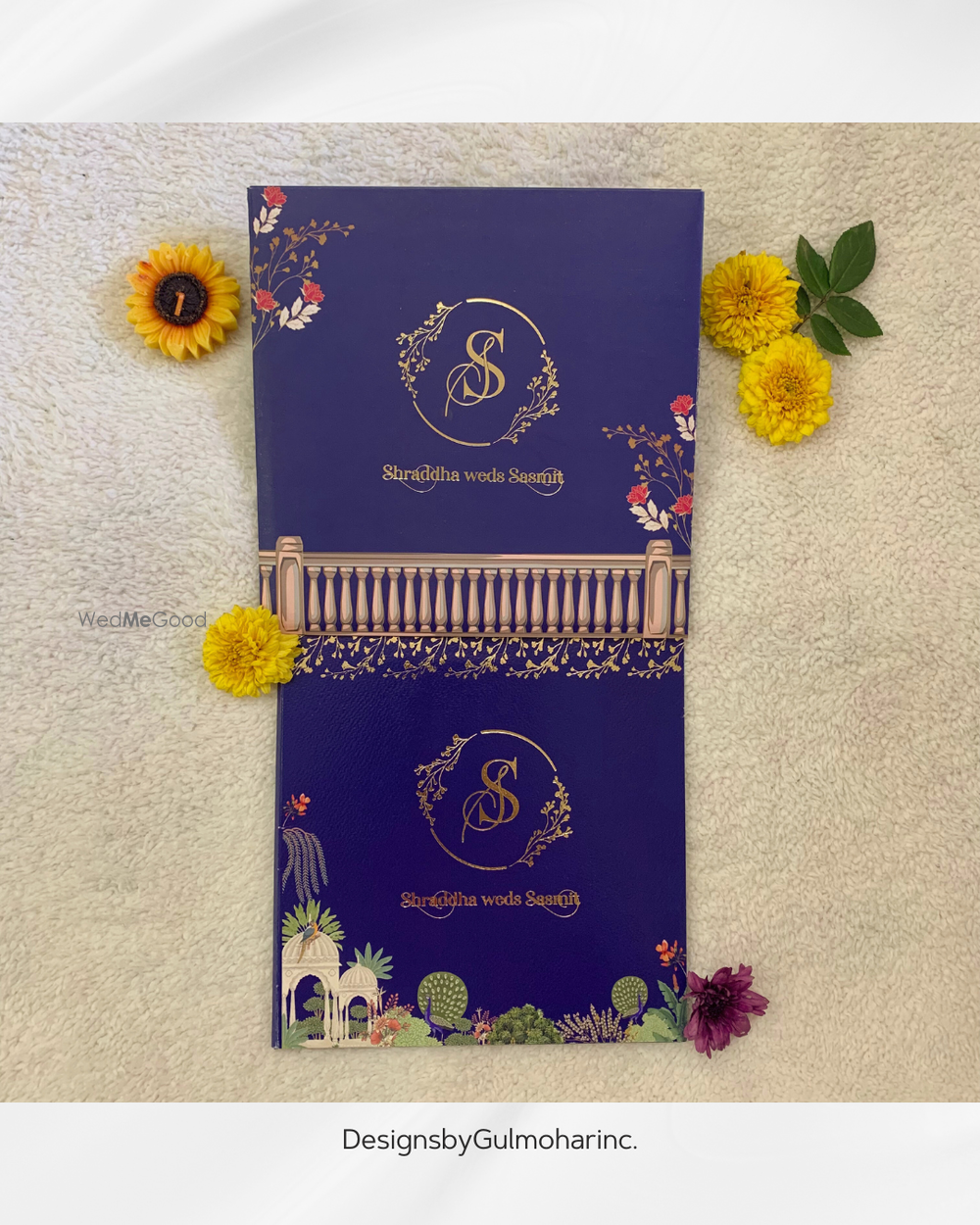 Photo From Royal Blue Invite - By Designs by Gulmohar Inc.