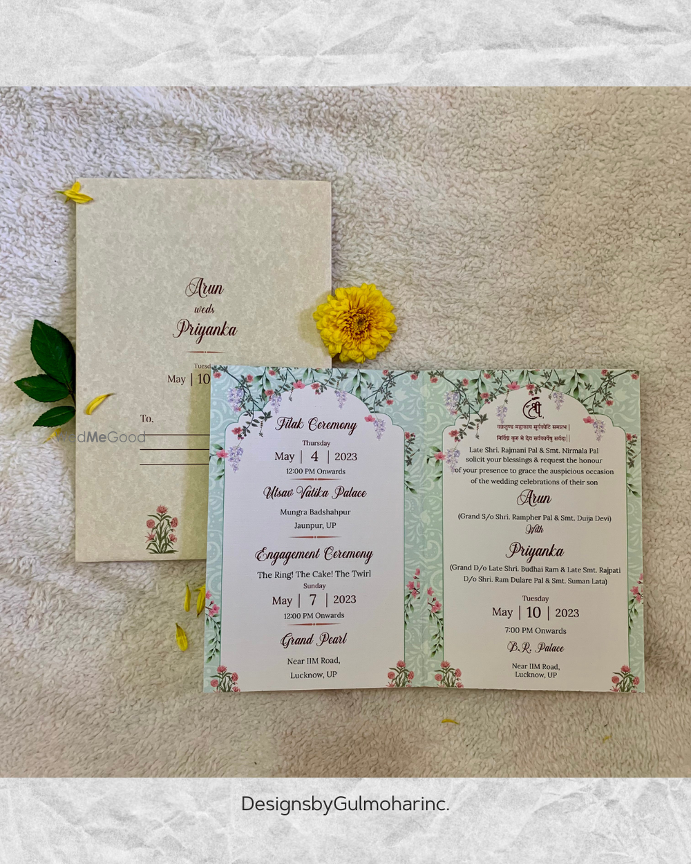 Photo From Simple Elegant printed card - By Designs by Gulmohar Inc.