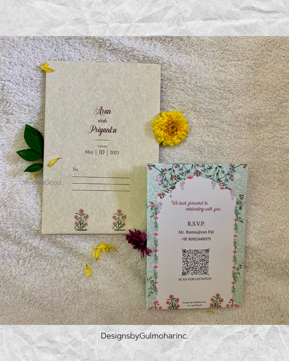 Photo From Simple Elegant printed card - By Designs by Gulmohar Inc.