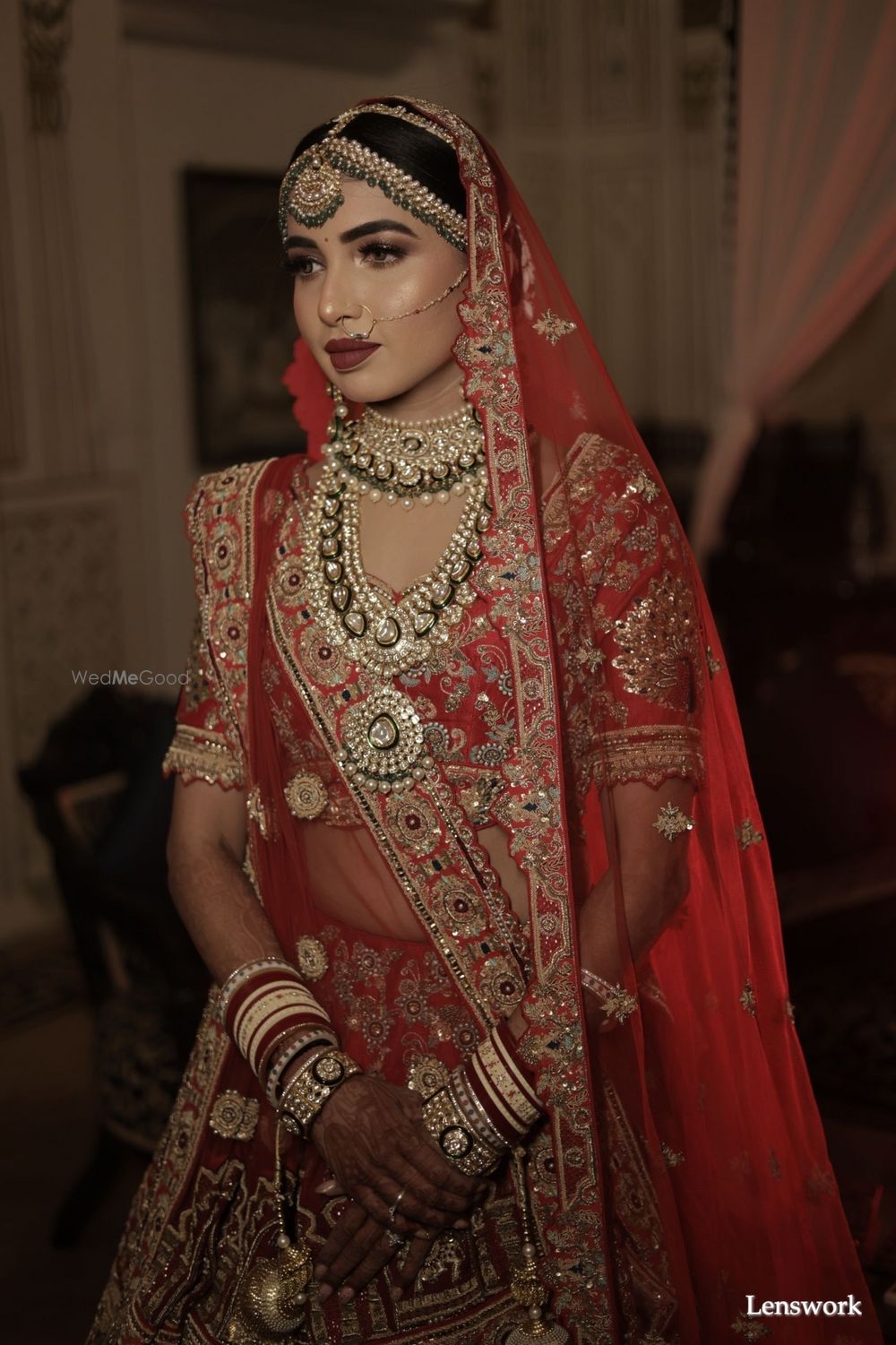 Photo From royal bridal look - By Simran Khanna Makeovers