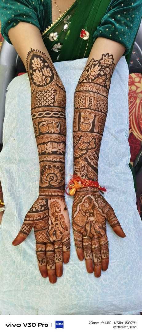 Photo From Aarti - By Rinku Mehandi Artist