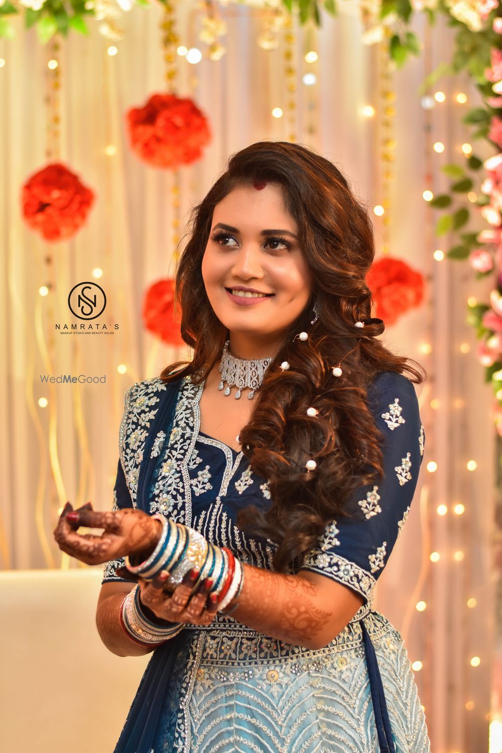 Photo From Reception Bridal Look in lehenga - By Namrata's Studio