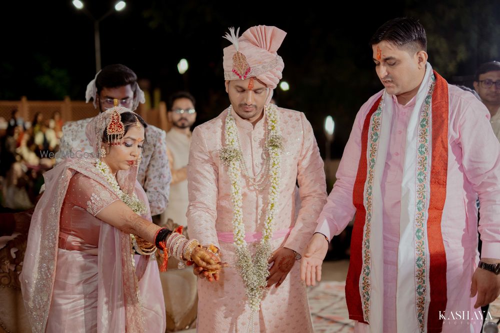 Photo From ✨ Astha & Vikalp’s Orchha Palace wedding was more than a union of two hearts it was families coming together in joy, fun, and celebration. For us, it was overwhelming to capture a love story where every moment felt like home. - By Kashaya Pictures