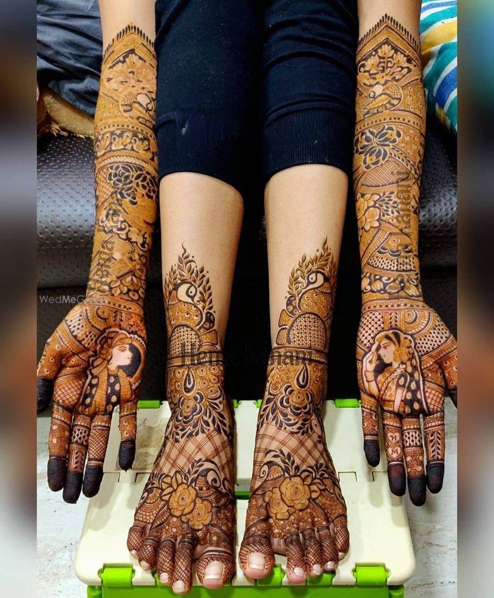 Photo From bridal mehandi - By Anil Mehandi Arts