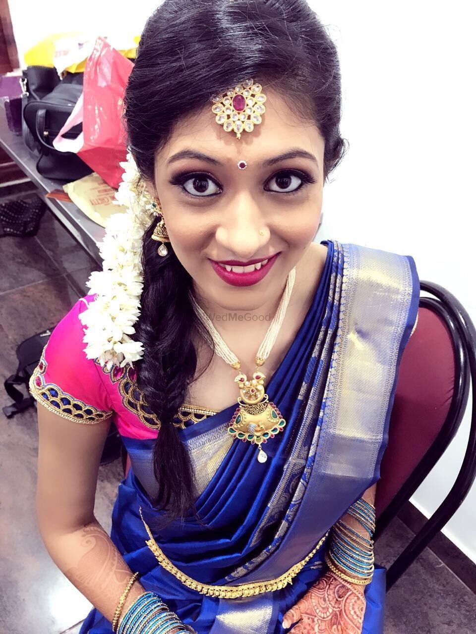 Photo From Sahana’s Engagement - By Vannam Makeup Artistry