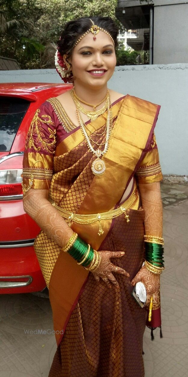 Photo From south Indian deeps wedding - By Makeover By Pooja