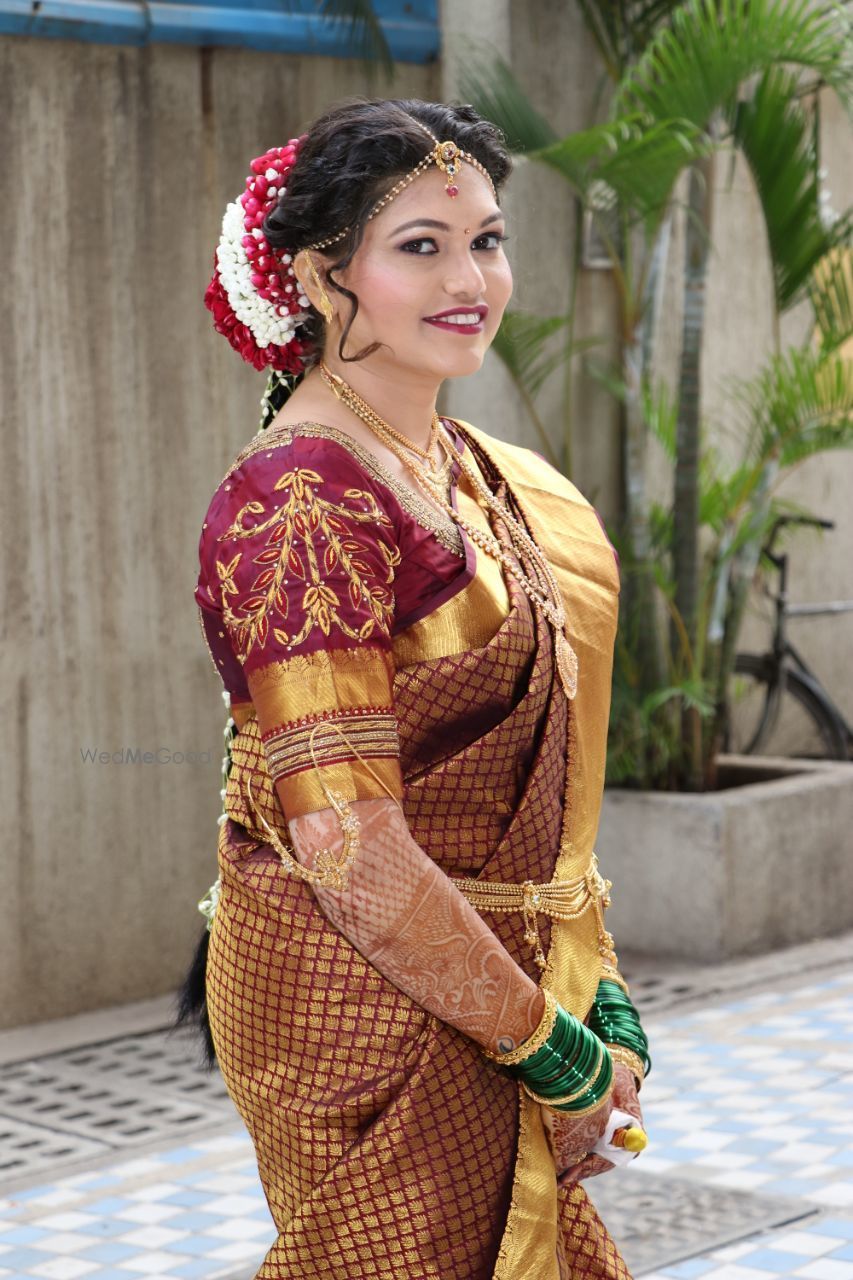 Photo From south Indian deeps wedding - By Makeover By Pooja