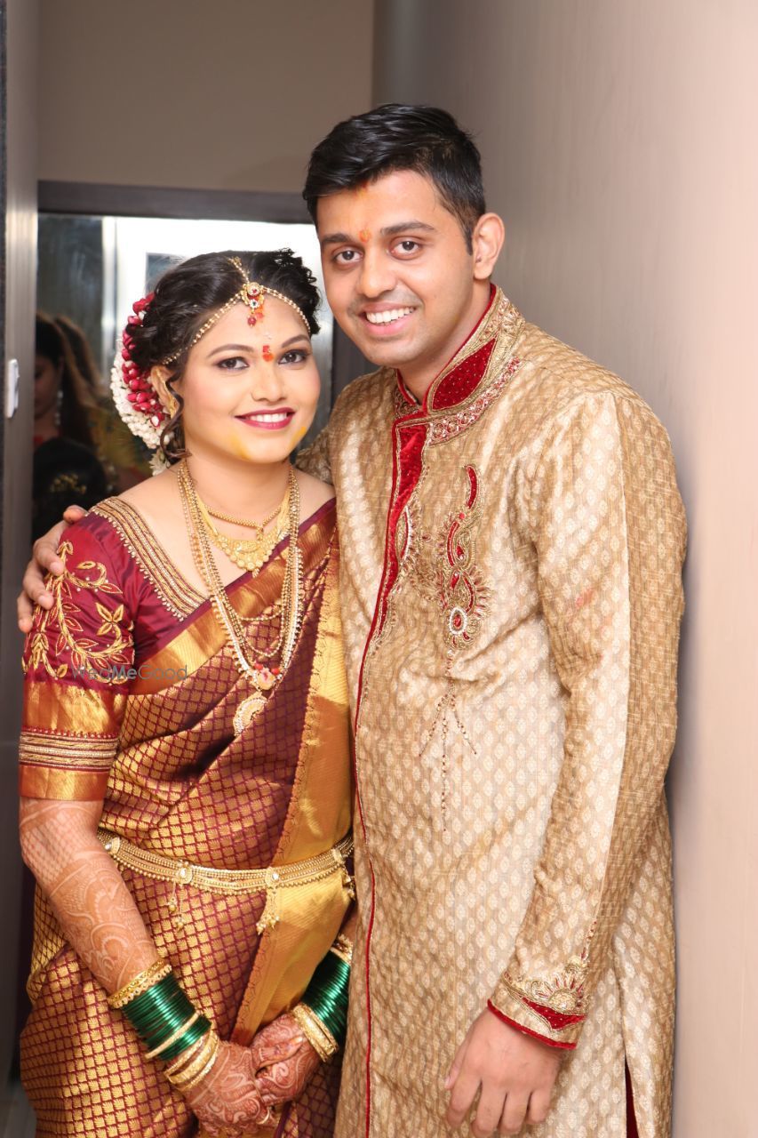 Photo From south Indian deeps wedding - By Makeover By Pooja