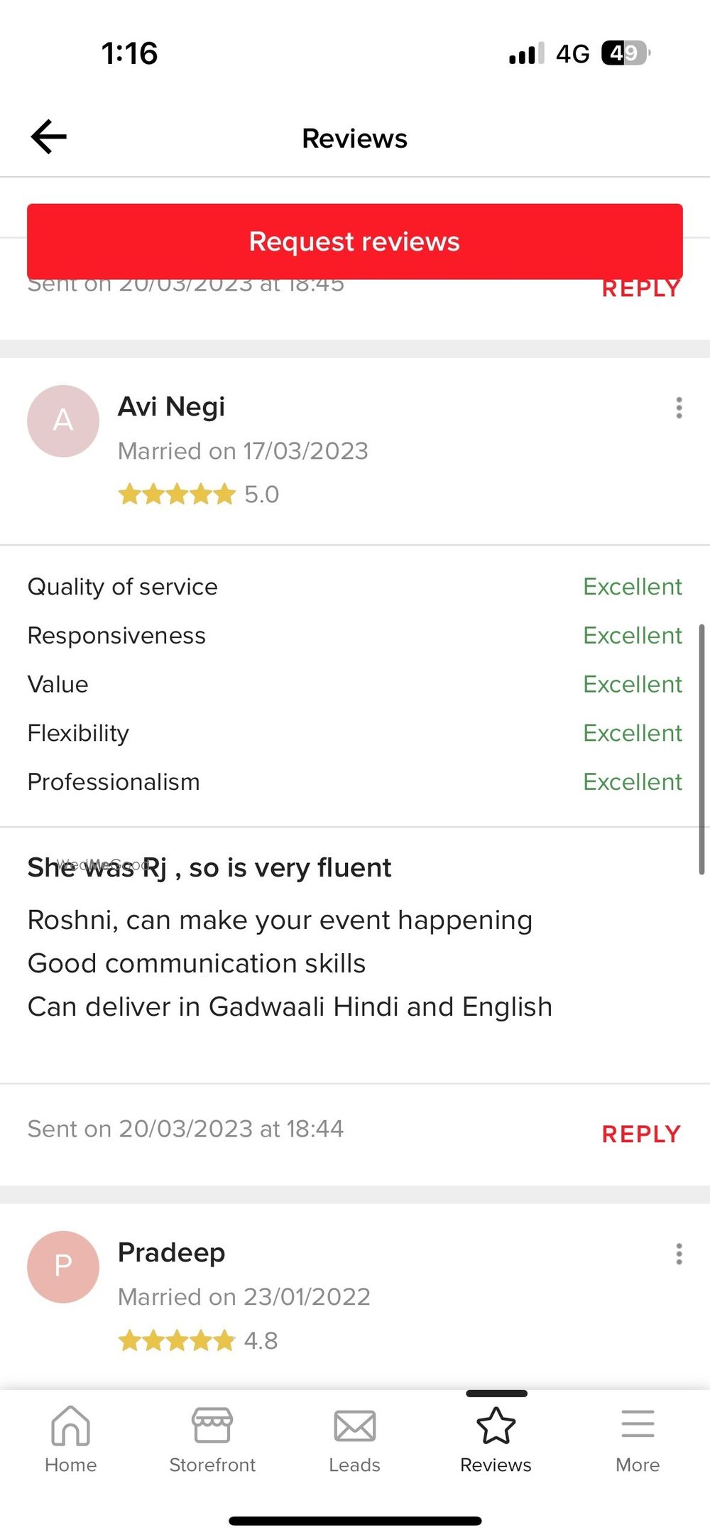 Photo From Review on other sites as well - By Anchor Roshni Khanduri