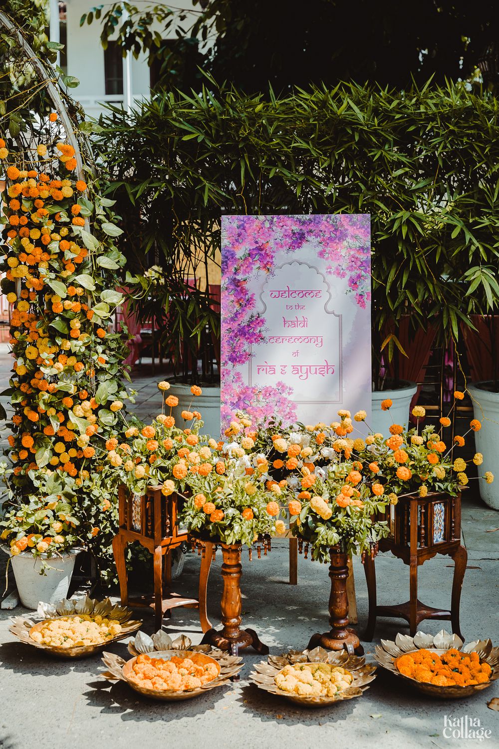 Photo From The Yellow and Magenta Haldi - By Fiesta Event Management