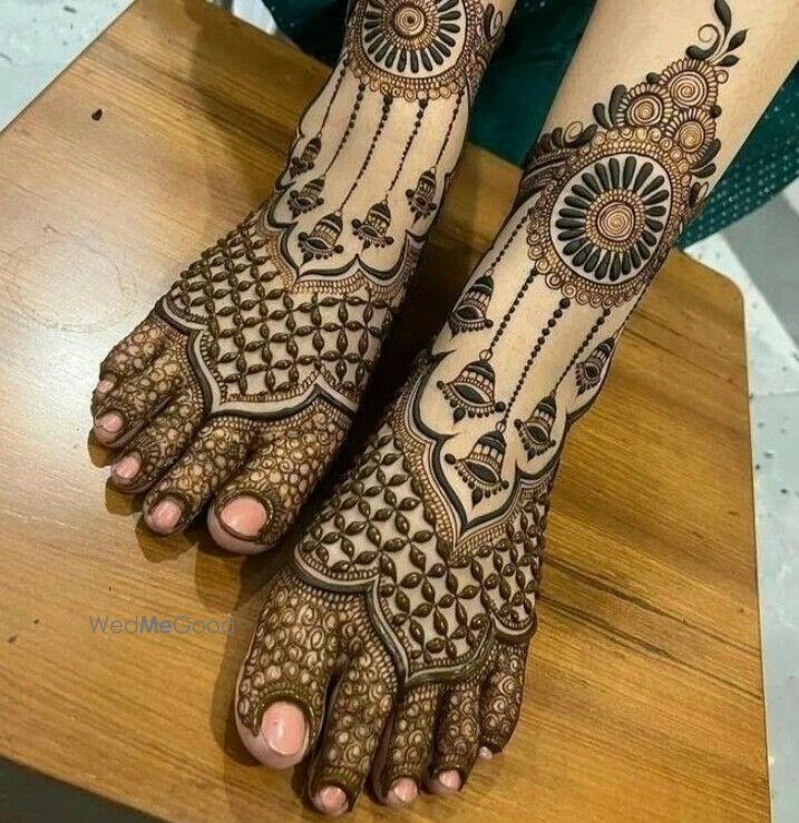 Photo From Leg Mehandi Design  - By Ram Mehandi Artist
