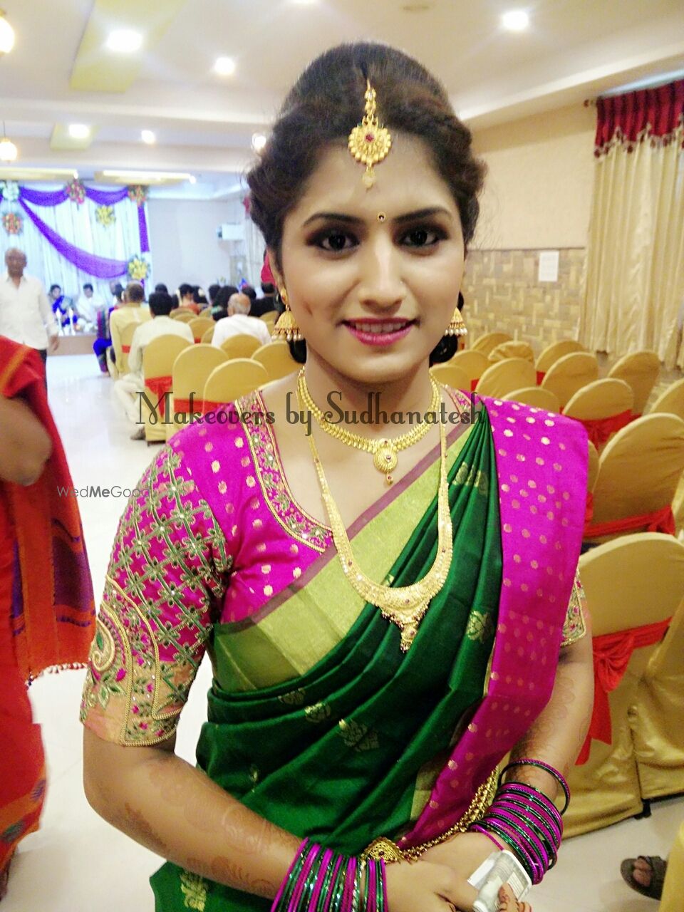 Photo From Aishwarya's Engagement - By Makeovers by Sudhanatesh