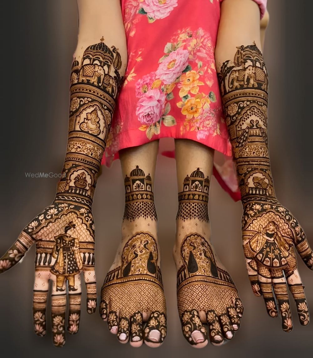 Photo From Letest Bridal Mehndi Design  - By Amar Mehndi Artist