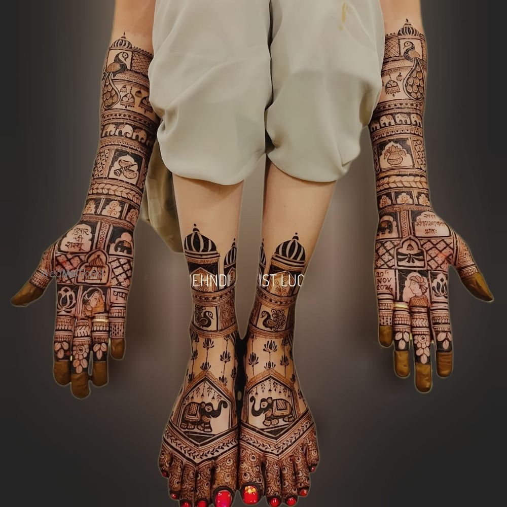 Photo From Letest Bridal Mehndi Design  - By Amar Mehndi Artist