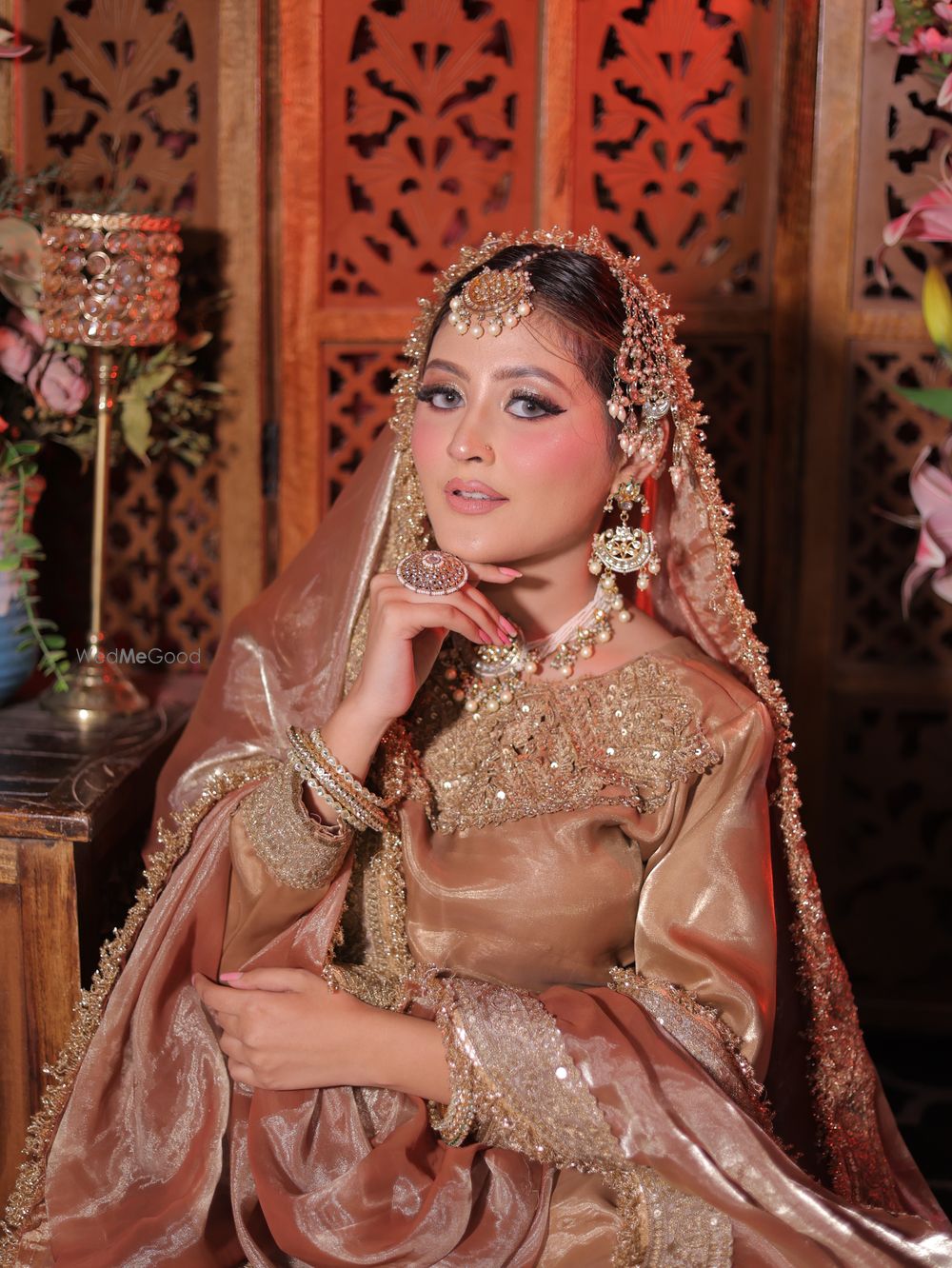 Photo From Pakistani bridal makeup look done at our studio - By Pretty faces by Kriti