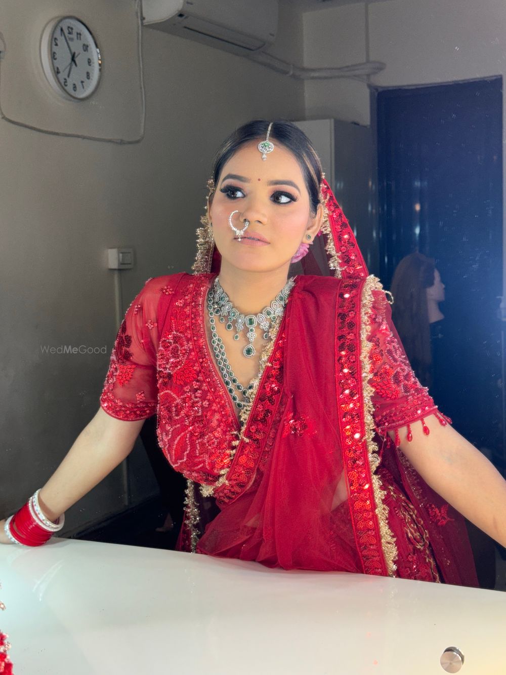 Photo From Bridal Makeup done at our studio - By Pretty faces by Kriti