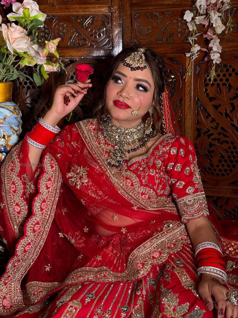 Photo From Bridal Makeup done at our studio  - By Pretty faces by Kriti