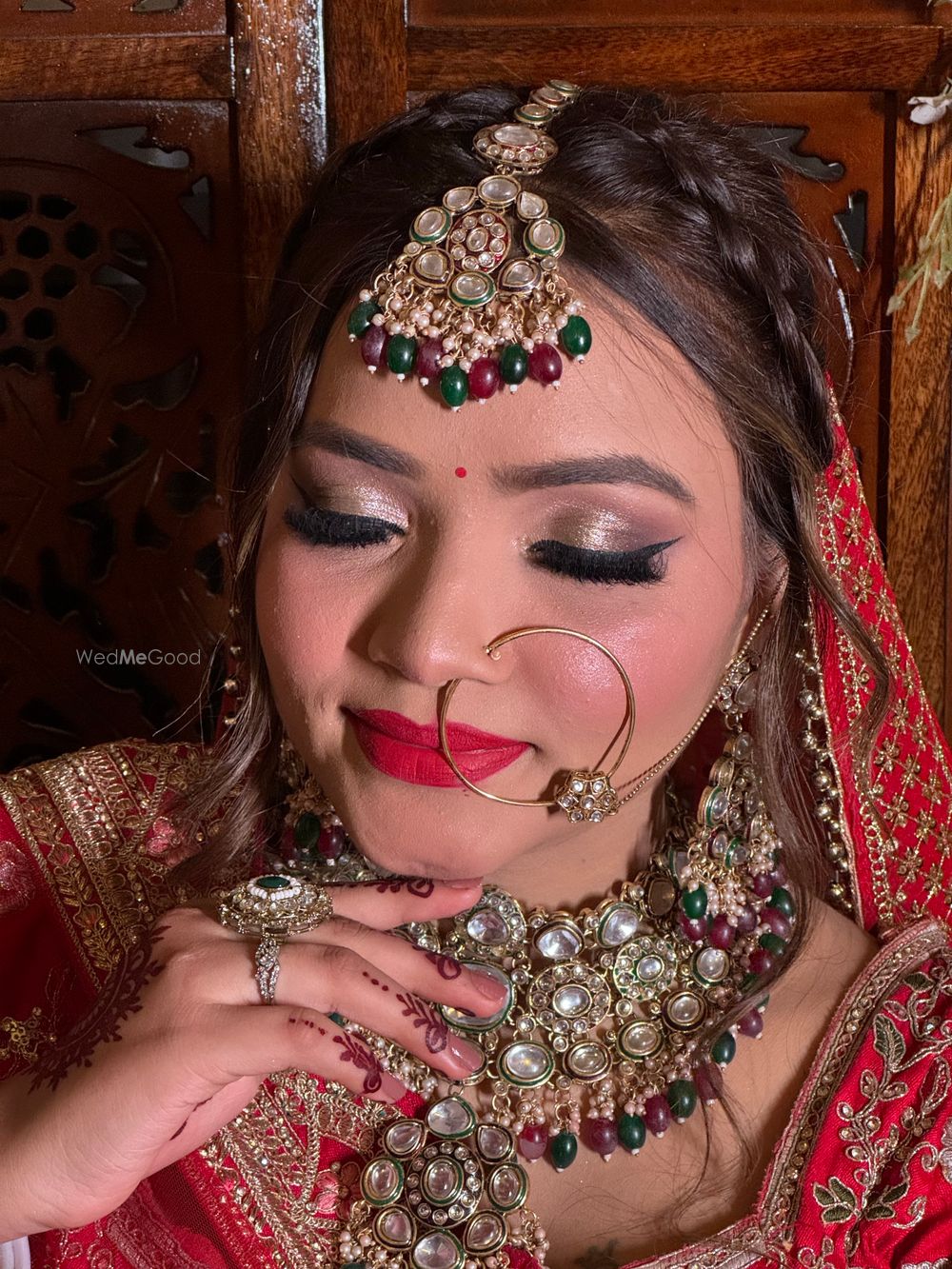 Photo From Bridal Makeup done at our studio  - By Pretty faces by Kriti