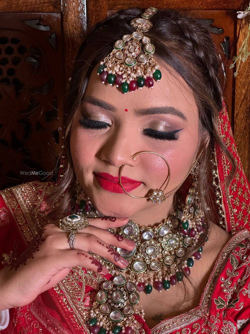 Photo From Bridal Makeup done at our studio  - By Pretty faces by Kriti