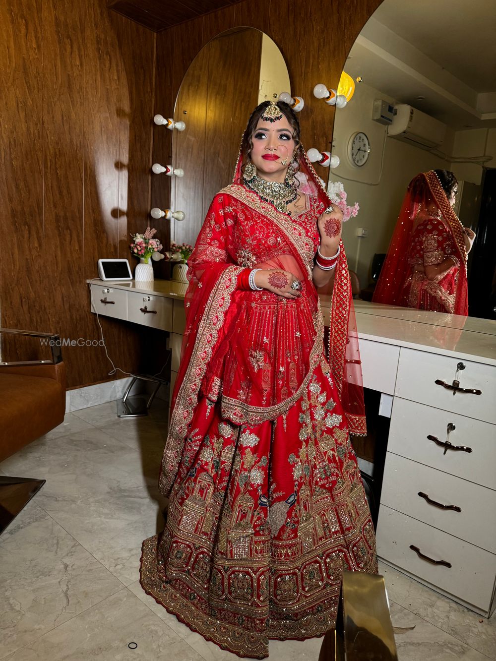 Photo From Bridal Makeup done at our studio  - By Pretty faces by Kriti