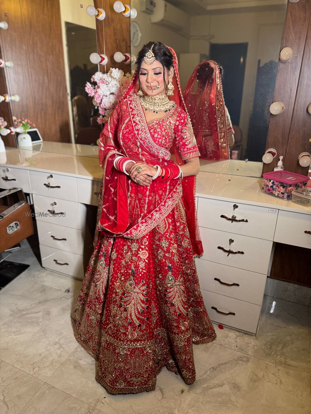 Photo From Bridal Makeup done at our studio  - By Pretty faces by Kriti