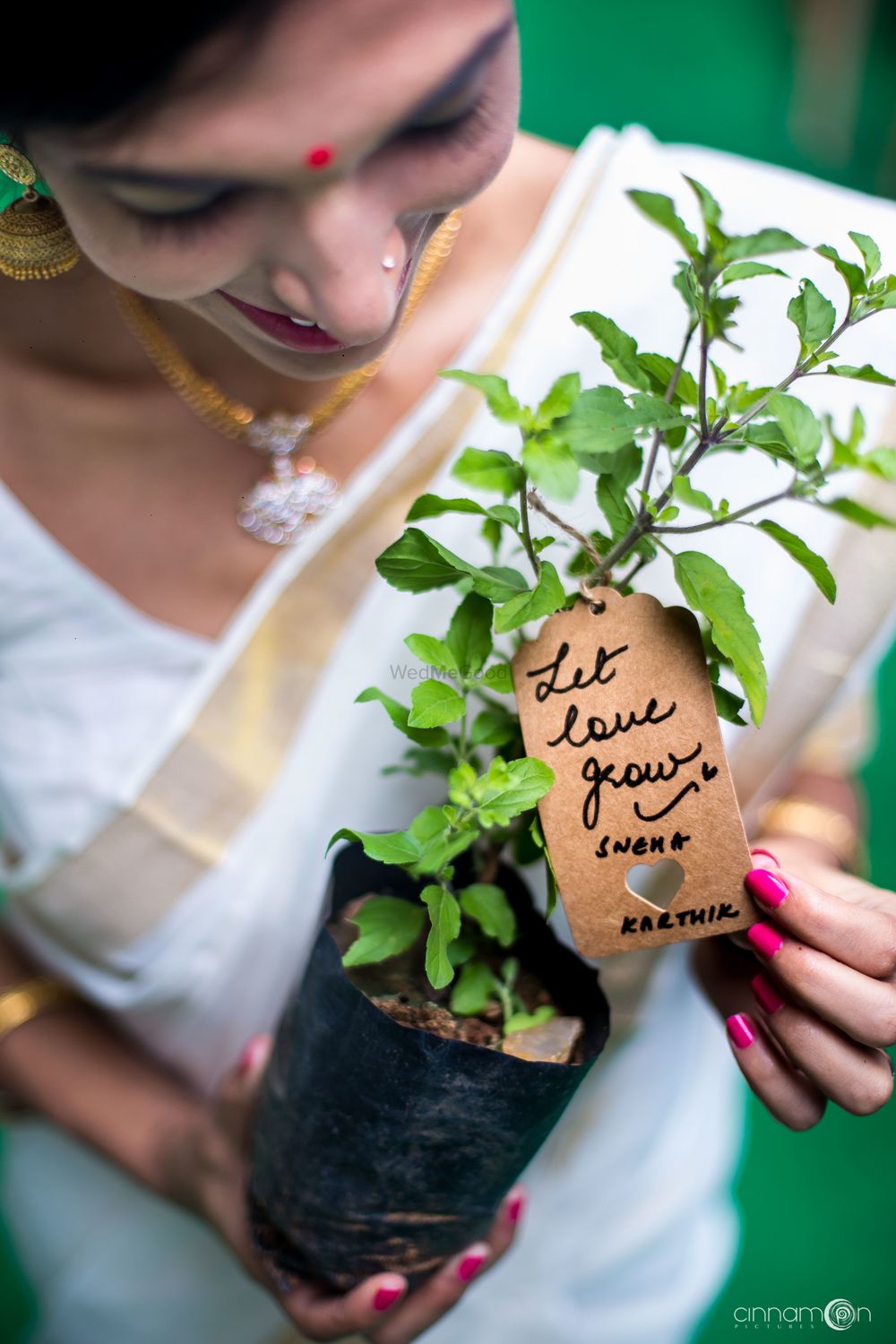 Photo of Unique favour idea plant sapling for wedding