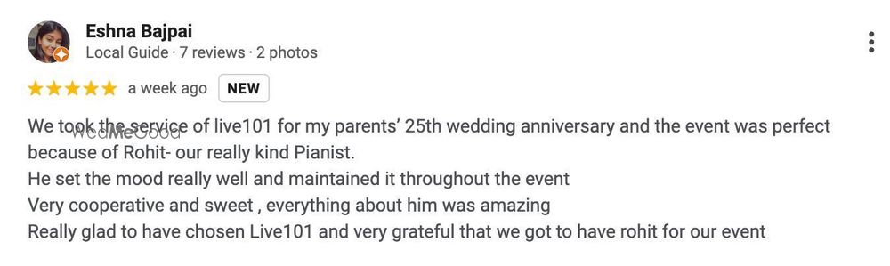 Photo From Reviews - By Live 101