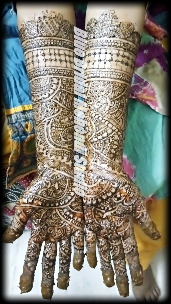 Photo From April month 2018 fun of works.. - By Blue Bridal Mehendi 