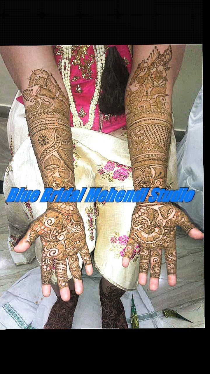 Photo From April month 2018 fun of works.. - By Blue Bridal Mehendi 
